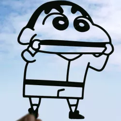 SHIN-CHAN 2D SILHOUETTE
