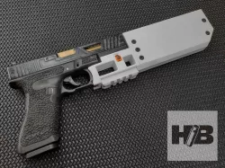 Silencer for airsoft glock