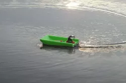 Simple 3D Printed RC Airboat