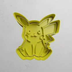 Sitting Pikachu