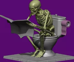 Skeleton Reading W.C.