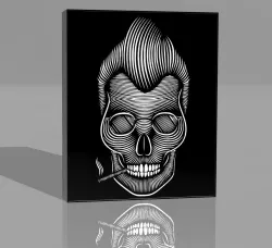 skull lamp