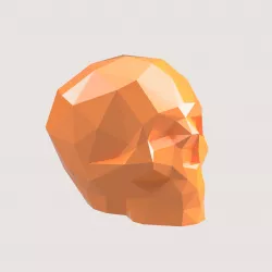 SKULL LOW POLY