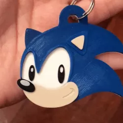 Sonic keychain