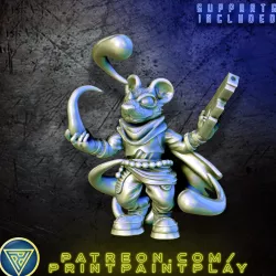 Space Shaman Ratfolk