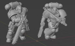 Space soldier troop