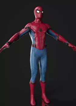 Spiderman Homecoming Character Model
