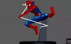 SPIDERMAN NO WAY HOME CLASSIC SUIT POS MCU MARVEL 3D PRINT