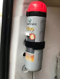 spray support, support spray