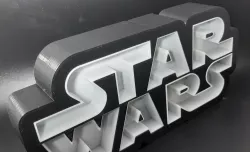 Star Wars illuminated logo - Star Wars illuminated logo