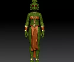 STAR WARS .STL Greeata DANCER OBJ. KENNER STYLE ACTION FIGURE.