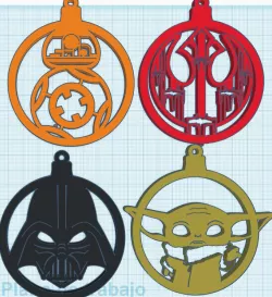 StarWar Christmas Spheres