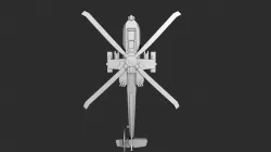STL models for 3D printing and CNC helicopter