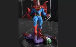 Superman kill the Joker from DC Comics Injustice STL 3D printing 3D print model