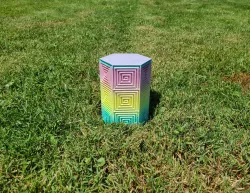 Swirly Hexagonal Fantasy Box