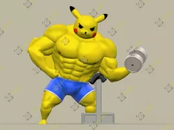 SWOLE PIKACHU