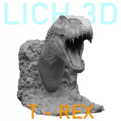 T REX Head - STL