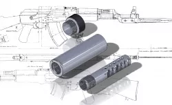 Tactica-Tula  "DTK" muzzle brake with "Night 2" flash hider