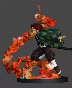TANJIRO MODEL FOR PRINTING!
