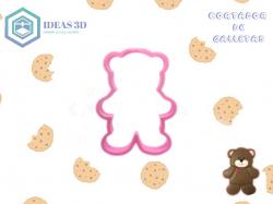 Teddy Bear Cookie Cutter – 3D Cookie Cutter Shop