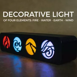 The Decorative Light of Four Elements