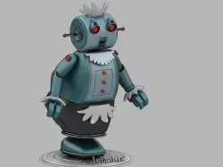 The Jetsons Rosey The Robot Maid / Robot Maid / Robotina Articulada