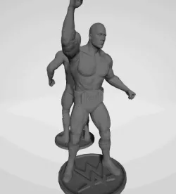THE ROCK (2 POSES)