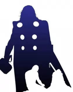 Thor fallen stencil