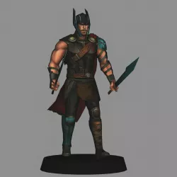 Thor Gladiator - Thor Ragnarok low poly 3d print