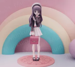 Tomoyo School Sakura Cardcaptor Fan Art