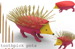 Toothpick pots