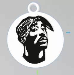 TUPAC MEDALLION