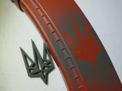 Ukrainian UA 4th Rapid Reaction Brigade Insignia/Stencil
