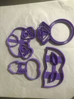 various cookie cutters