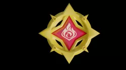 Vision version of Aloy ( Pyro ) - Genshin Impact