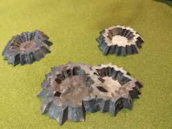 Wargaming craters