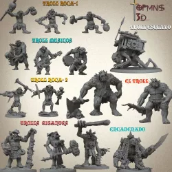 WARHAMMER STONE ROCK TROLL for 4€.