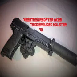 WeebTheAirsofter MK23/SSX23 triggerguard holster V3 RIGHT/ LEFT