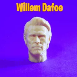 Willem Dafoe Head 1/6 scale PLA KIT (no supports)