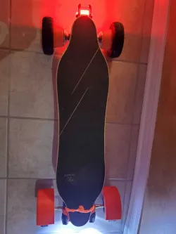 WOWGO 3 eskate pneumatic tire AT conversion kit flashlight mount bashguard tail light mudguard hub motor adapter skateboard longboard