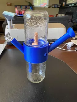 X Bong Penis Bubbler