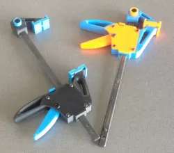 1-hand quick release clamp 3D printed