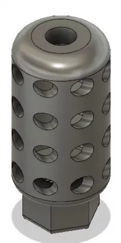 24 holes muzzle device.