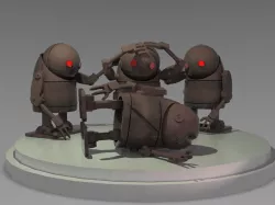 2B Nier Robots