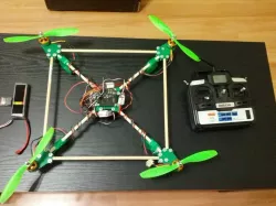 5/16 (8mm) Rod Based MultiWii Quadcopter
