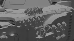 76MM SMOKE GRENADE LAUNCHER ARRAY