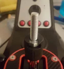 Adapter for Logitech shifter to M8 knobs