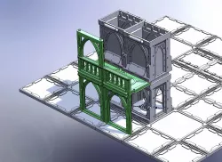 Additional Parts for WALLS Zone mortalis 28mm