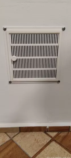 Adjustable ventilation grille for plaster wall grille - Adjustable ventilation grille for plaster wall grille