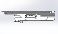 AEG MCX Rattler upper receiver for VFC airsoft